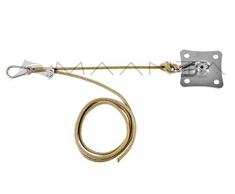 Maanta 2010020 Ancrage Rideau à Voile Beige