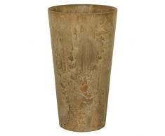 Artstone Pot de Fleurs, Bac à Plante Claire, résistant au Gel et ultraléger, Taupe, 42x90cm
