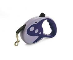 Galileo Casa Laisse pour Chien Extensible 3 m, Violet