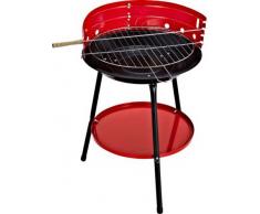 SECATOT 23300 Barbecue, Rouge et Noir