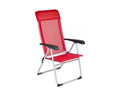Red Mountain - Chaise de camping - Nice - Rouge