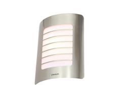 Stanley Panneau Applique Murale, E27, 9 W 28 x 21.5 x 9.5 Acier Inoxydable