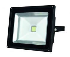 Perel Puce Epistar Projecteur LED pour Les aussenbereich, 50 W, 3000 K, 29 x 24 x 15 cm, Noir, leda3005ww/B