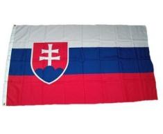 Flaggenking 17003 Drapeau slowakie Multicolore 150 x 90 x 1 cm