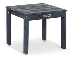 LANTERFANT 7436948478459 Fred Table dappoint carrée en Bois dacacia Gris