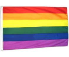 Flaggenking Drapeau King Drapeau Arc Multicolore 150 x 90 cm