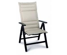 Best 04531230 Coussin Plat Bas Dossier pour Fauteuil Motif 1230 100 x 50 x 4 cm