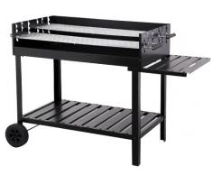 Tepro 00299-1 Barbecue au Charbon de Bois Atlanta avec roulettes