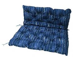 Homecall - Coussin de jardin, Bleu/marron