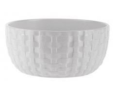 Soendgen Kiruna Vase en céramique Naturel 21 x 21 x 9 cm 21 x 21 x 9 cm strukturweiß