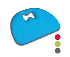 Relaxdays Coussin Jardin,Aide, Universel avec poignée, Tapis Genoux, Bleu