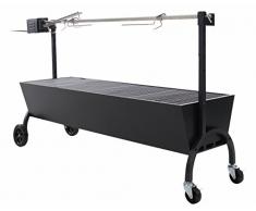 BBGrill Big Charbon de Bois Plat à rôtir Bcj, Noir, 160 x 46 x 83 cm