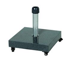 Garden Impressions Pied de Parasol, Gris Foncé Naturel