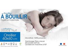 Jura Textiles JT70 Oreiller 60x60 à bouillir 90° Blanc