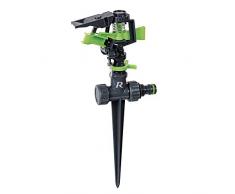 Ribiland Pra/AB.1410 Arroseur à Batteur sur Piquet en Plastique Noir 290 x 30 x 100 cm