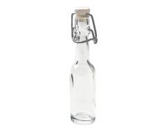 Nutleys GLA38M1 Bouteille en Verre Miniature Bouchon Bouchon Swing Stopper Sloe Gin Mariage Favors Transparent 40 ML