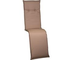 Beo RE PY303 Barcelona Coussin de Chaise de Jardin imperméable Sable 171 cm x Largeur 50 cm x épaisseur env. 6 cm