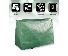 Bosmere Products Ltd P510 Protection décran Plus Chariot pour Barbecue réversible – Vert/Noir