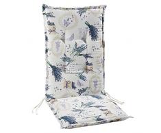 Best 04201635 Coussin Haut Dossier pour Fauteuil STS Multicolore 120 x 50 x 7 cm