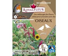 Royalfleur PFRE08667 Graines de Fleur Utiles pour Attirer les Oiseaux Annuelle 8 m²