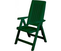 areta Cible Chaise dextérieur Pliable, Vert