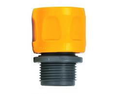 Hozelock 2170P9000 Adaptateur pour Tuyau Plat et Spiralé Jaune/Gris 16 x 10 x 20 cm