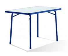 Campart TA - 0841, Table de Camping Blanc