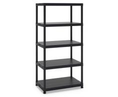 TOOMAX ART139 5 Etagères Universal 96 Polypropylène Noir