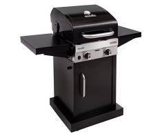 Char-Broil Nouvelle Série Performance 220B – barbecue au gaz Grill avec la technologie Tru-infrared, finition. barbecue au gaz, Noir, 2 brûleurs