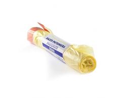 House Collection hsc1244 Sacs Poubelle Professionnel, Jaune, 55 x 65 cm, 15 pièces