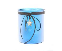 Festive Productions P014774 15 cm à Piles éclairé Effet étoile Lanterne avec Pendentif étoile – Rouge