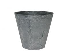 Ivyline Artstone Claire 102154 Pot de Fleurs Rond Gris bleuté 37 x 34 cm