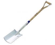Pedigree Pgds32 nervuré Bêche en Acier Inoxydable, en Acier, 112 x 18 x 9 cm