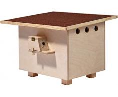 dobar 28275e Grand nichoir Professionnel avec Toit en Bitume Rouge 51 x 43 x 36 cm