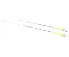 Charcoal Companion Compagnon Gris Anthracite Glow in The Dark Fourchette télescopique (Lot de 2)