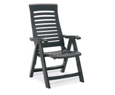 BEST 15200050 Florida Fauteuil Pliant Anthracite