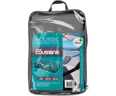 RUECAB 3465200022769 Housse DE Protection pour Coussin DE TRANSAT, Gris, 130x32x50 cm