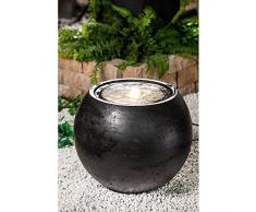 Interline Jardin/Terrasses Fontaine Ball LED Noir