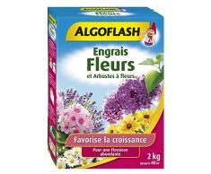 ALGOFLASH Engrais Fleurs et Arbustes à Fleurs, 2 kg, FLE2N