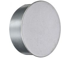 FIREFIX A130/K FAL Bouchon de Tuyau de poêle Argenté Ø 130 mm pour Tuyau de poêle de 0,6 mm dépaisseur