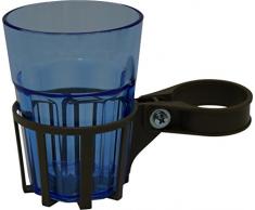 Angerer Porte-Boisson pour balancelle Mocca, gobelet Bleu