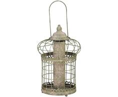 Fallen Fruits AM114 Mangeoire Anti-écureuils pour Oiseaux Vert