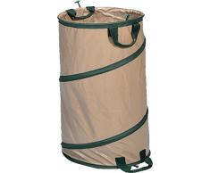 Unimet 140418 584273 Poubelle de Jardin Vert 45 x 45 x 75 cm