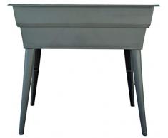 Calipso Maxi Basic Jardinière avec Pieds Amovibles, Taupe