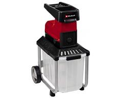 Einhell Broyeur électrique silencieux GC-RS 60 CB (2 800 W, cylindre de coupe, large entonnoir, commutateur-inverseur de rotation, bac de récupération transparent, interrupteur de sécurité intégré)
