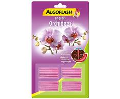 ALGOFLASH Engrais bâtonnets Orchidées, Action jusquà 3 mois, 20 bâtonnets, ABATORC