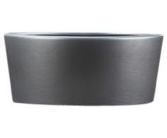 Scheurich 435/25 Pot de Fleurs Graphite métallique