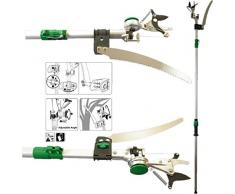 Orework 255104 sécateur sans Télescopique avec scie, Gris