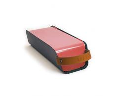 UNA Outdoor Barbecue à Charbon Portable Rouge Fraise