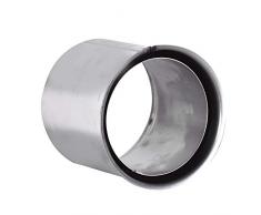 Douille murale double pour poêle de 2 mm de diamètre, pour poêle et cheminée de 130 mm de diamètre.